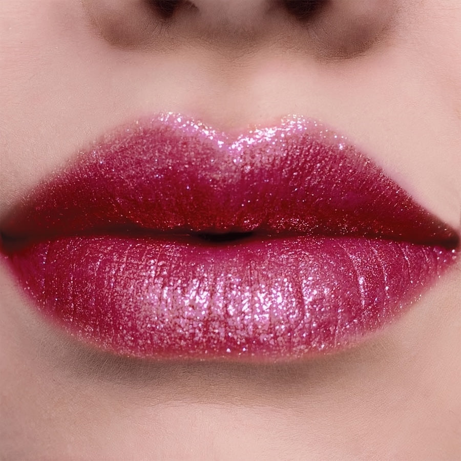 Waterproof Lipstick, Non-Sticky, Colorful, Long-lasting Makeup, Pearlescent, Sparkling, Suitable for Beginners, Lip Gloss Women Make-Up Accessories