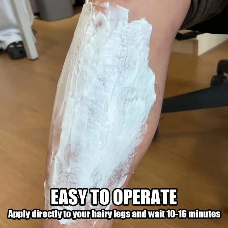 Use Once for, Lasts Smooth for 6 Months, Instant Hair Removal, 100g Men's Hair Removal Cream, Women's Hair Removal Cream, Gentle and Non-Irritating to Skin, Semi-Permanent Hair Removal, Suitable for Face, Lips, Underarms, Leg