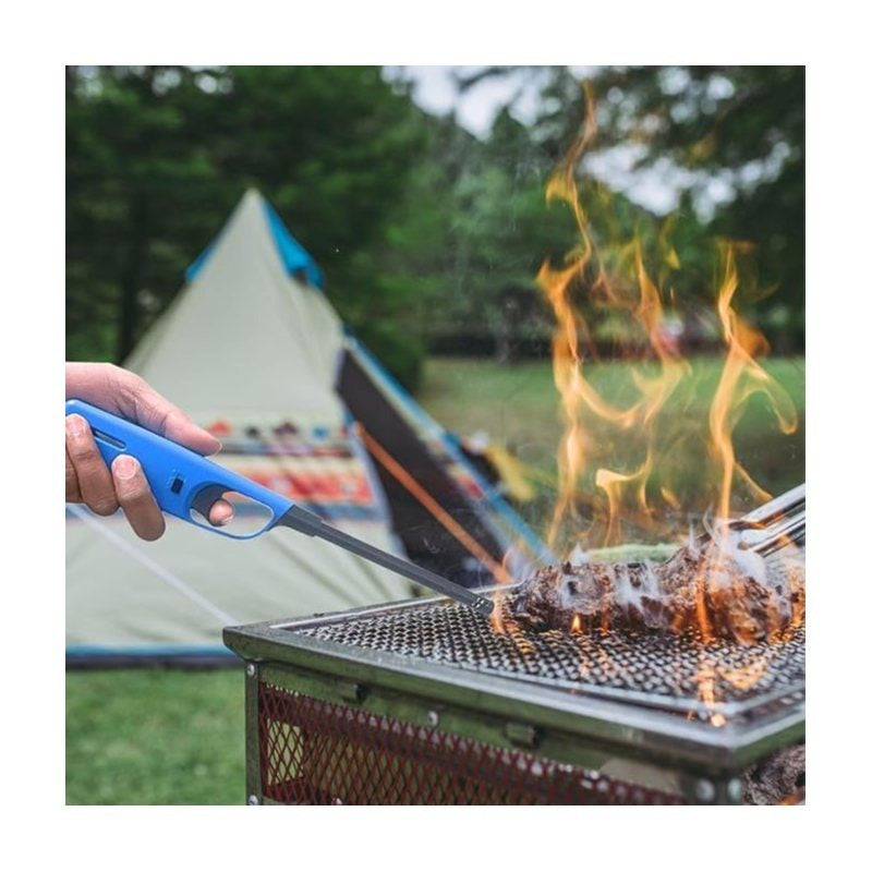 3 PCS Set  Large Refillable BBQ Gas Lighters, Safety Flame, Random Colors, Suitable for Kitchen, Barbecue, Candles, Camping, Cooking, BBQs & Fireworks