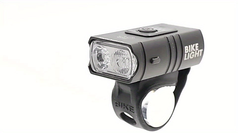 Bicycle Lights Set, USB Rechargeable Front And Rear Lights with 6+4 Modes Suitable for All Types of Bikes, Including Mountain And Road Bikes, for Night Riding.