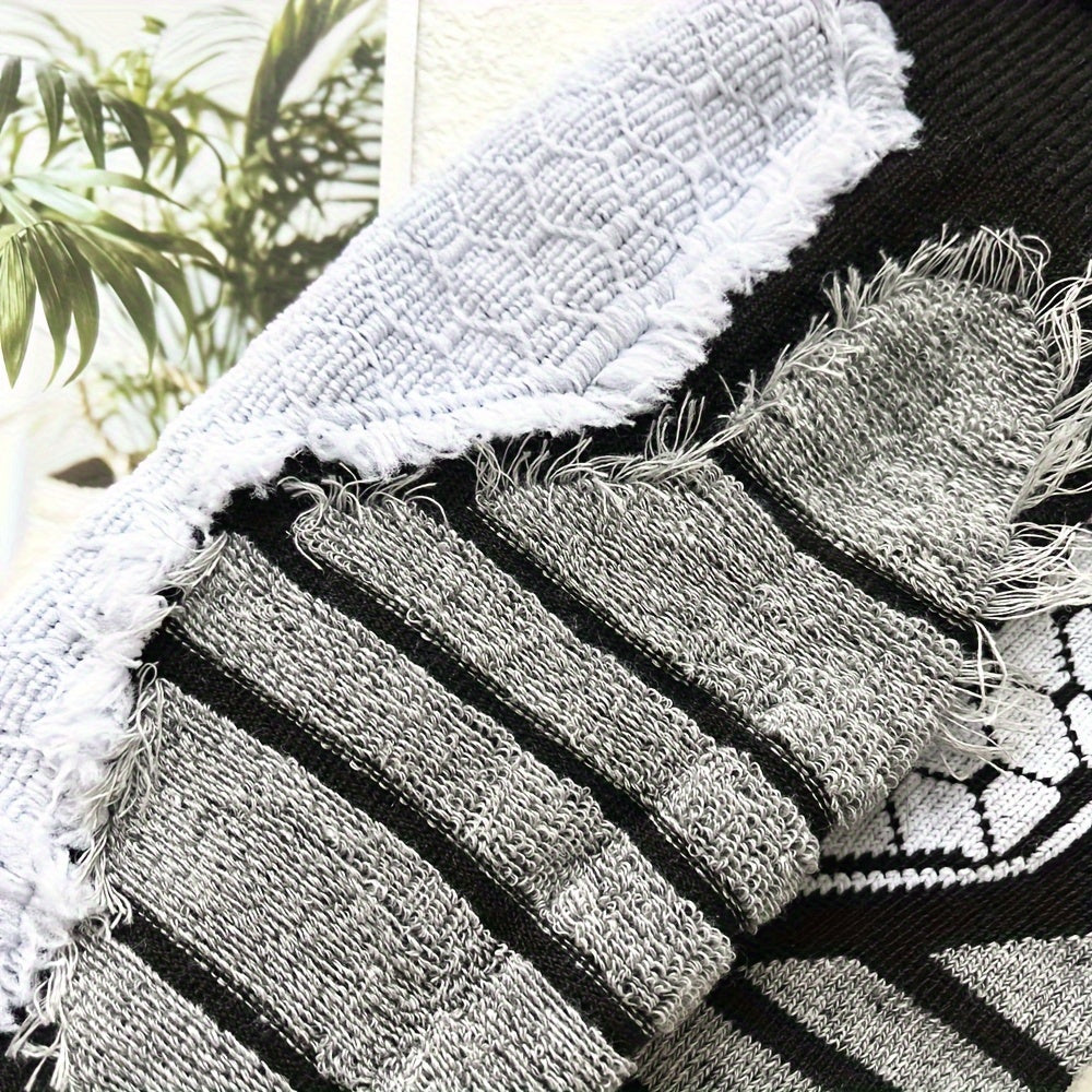 3 Pairs Men's Winter Thick Warm Breathable Hiking Ice Skating Skiing Knee-High Outdoor Sports Socks - EU 39-45, US 6.5-11.5, UK 6-11