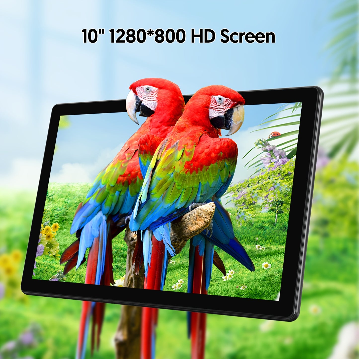 Android Tablet, Full Set Android 15 Tablet 10 Inch 12 (3+9) GB+64GB, 1TB Expansion, 4-core, 6000mAh, 2.0MP+8.0MP Dual Camera 5G WiFi 61280x800 High-definition Touch Screen, :Tablet+ case/ Tablet With Keyboard +Mouse+ Case+ St