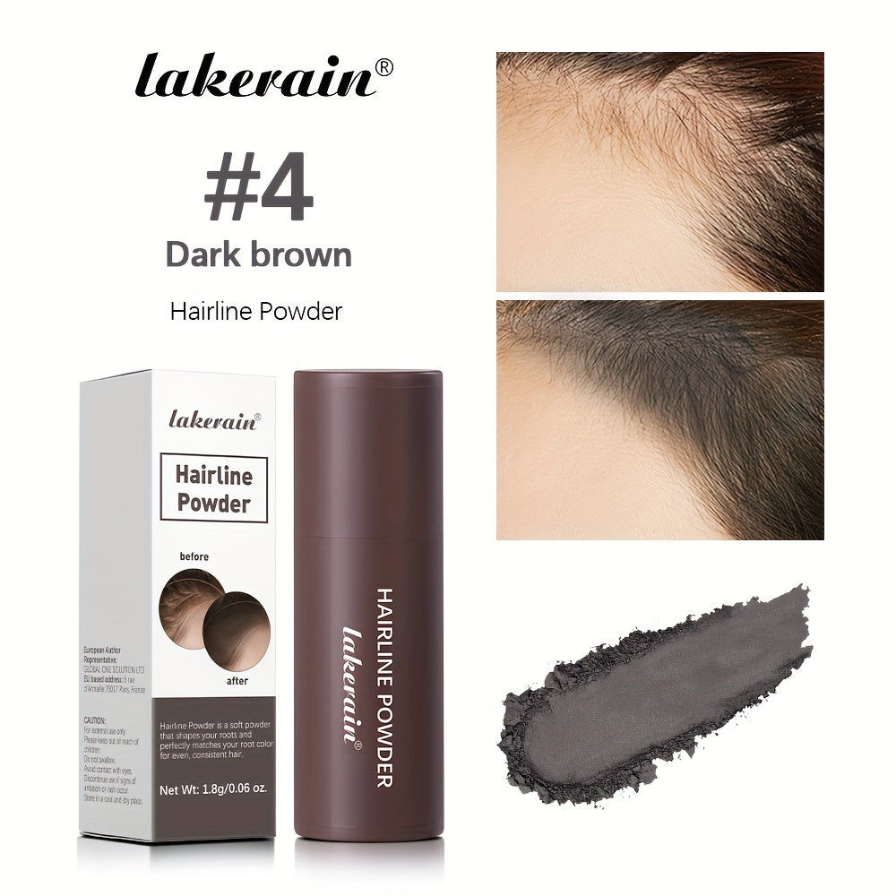Hairline Powder Stick, Hair Shadow Sponge Pen, Used to for cover Gray Roots, Enhance Hair, And Conceal Thinning Hair, with Strong for coverage That Perfectly Matches The Roots to Create a Flawless Hairline