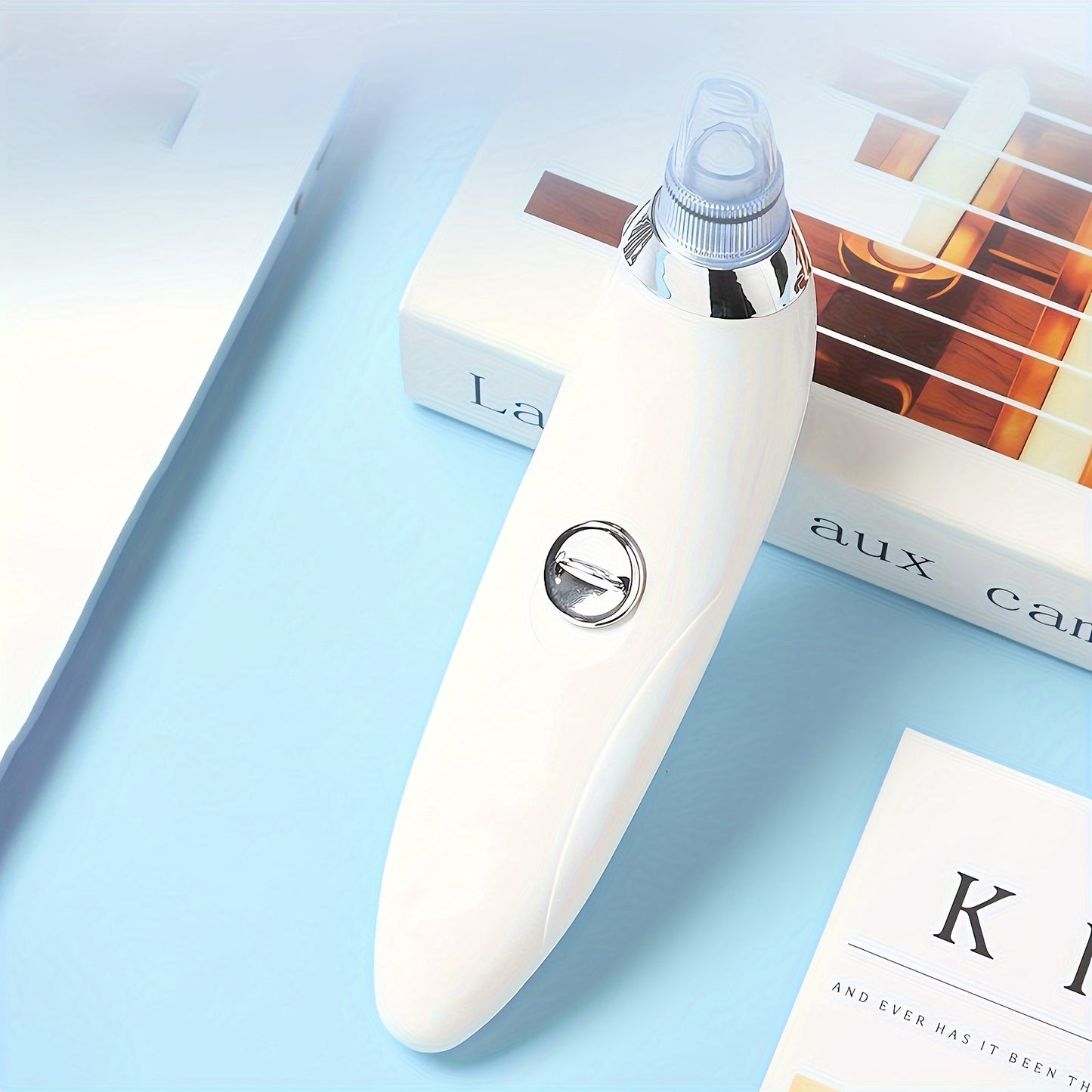 HOT SALE  Blackhead clean Beauty Meter - Portable Facial Pore Cleaner with 4 Probes, Gentle and Safe Cleansing for Men and Women, Battery-Operated (Batteries Not Included)