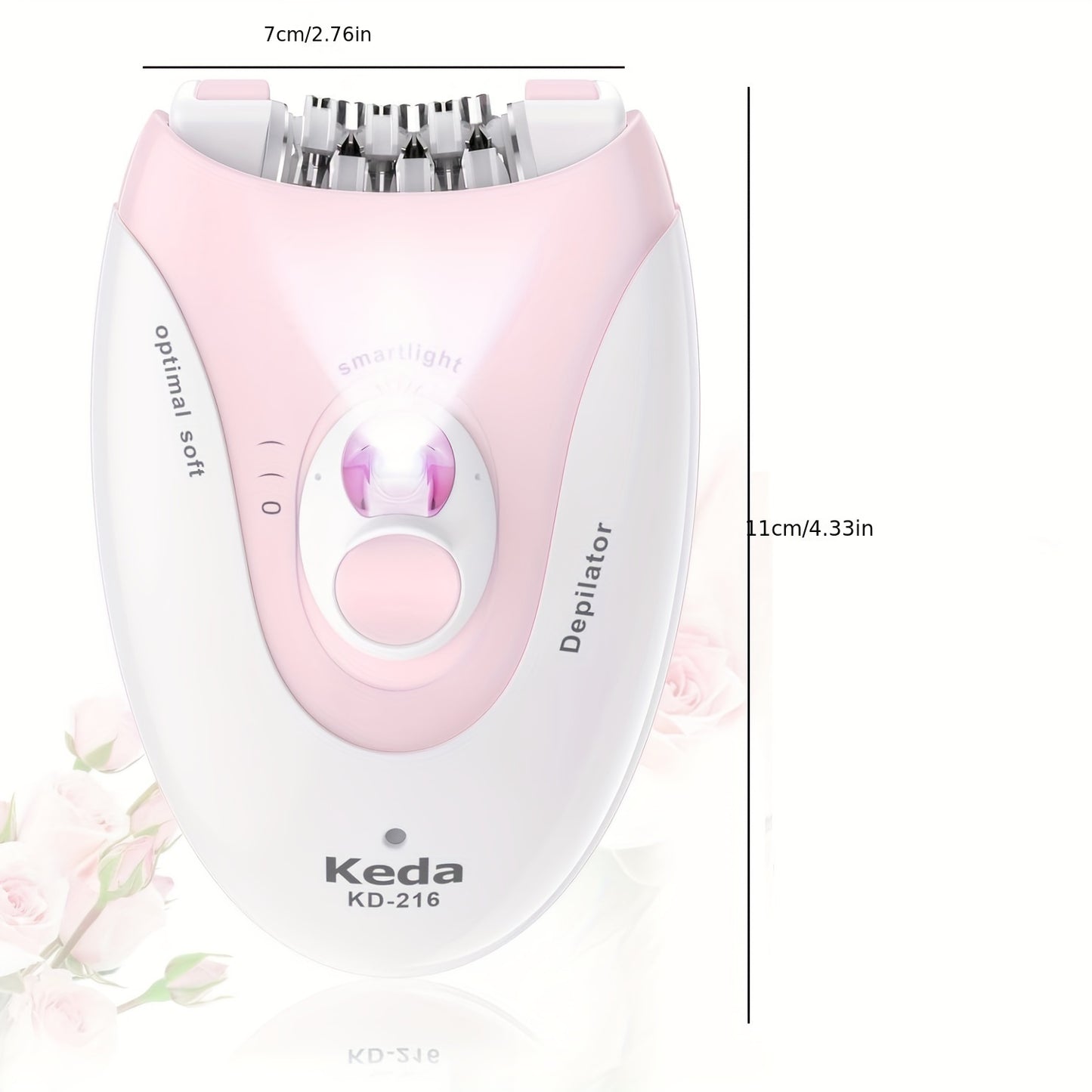 USB Charging Hair Removal Device | Women'S Intelligent Electric Hair Remover with Stainless Steel Blade, Portable, Rechargeable Nickel Battery, Capacity