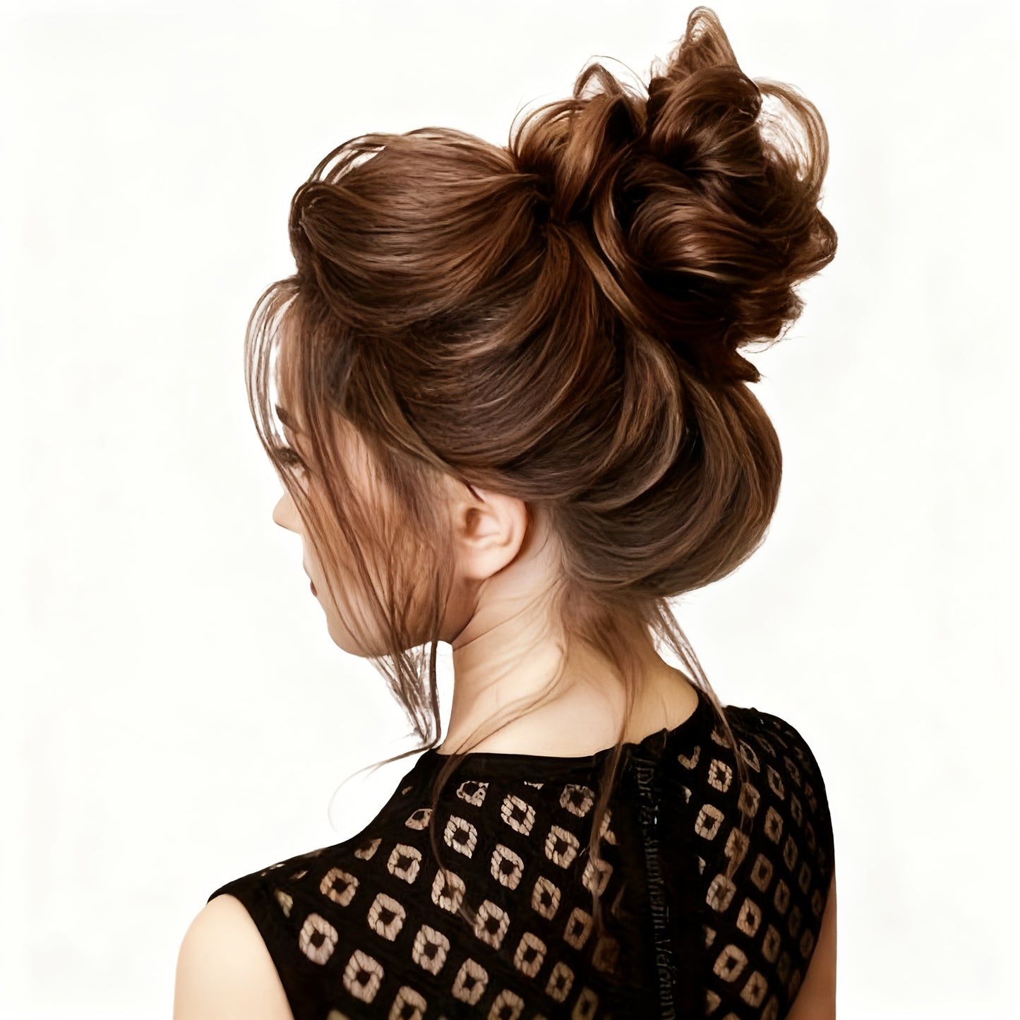 NEW Arrivals 6 Colors 6-inch Lazy Voluminous Ponytail Clip-in Wig | Fashionable Messy Bun Accessory, Quick Hairstyle Updated Trend Women's Wig Hair Care Accessories