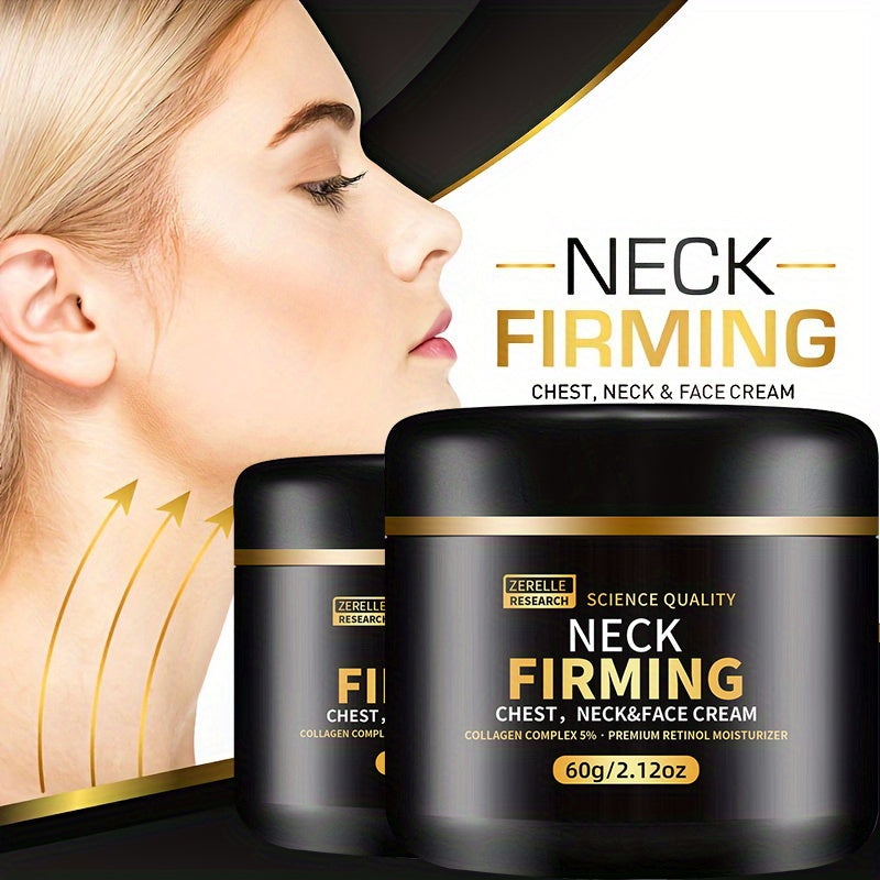 NEW Chest Neck & Face Korean Cream - Enriched with Retinol, Collagen & Niacinamide - Deeply Moisturizing Skincare for Radiant, Skin Care Accessories Korean Products