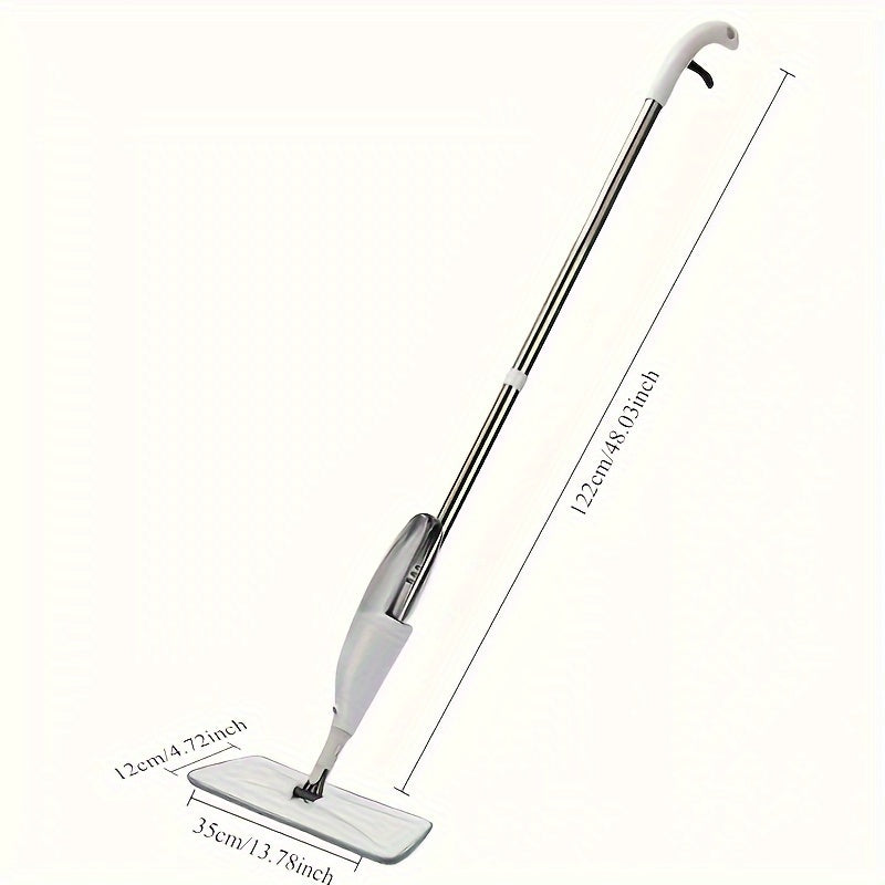 2-in-1 Spray Mop with Reusable Pads - Wet/Dry Cleaning & Disinfection for Floors, Multi-Surface Use in Bedroom, Kitchen, Living Room, Patio - Effortless Mop-Free Design, Floor Cleaning Mop, Ergonomic Handle, Efficient Sprayer