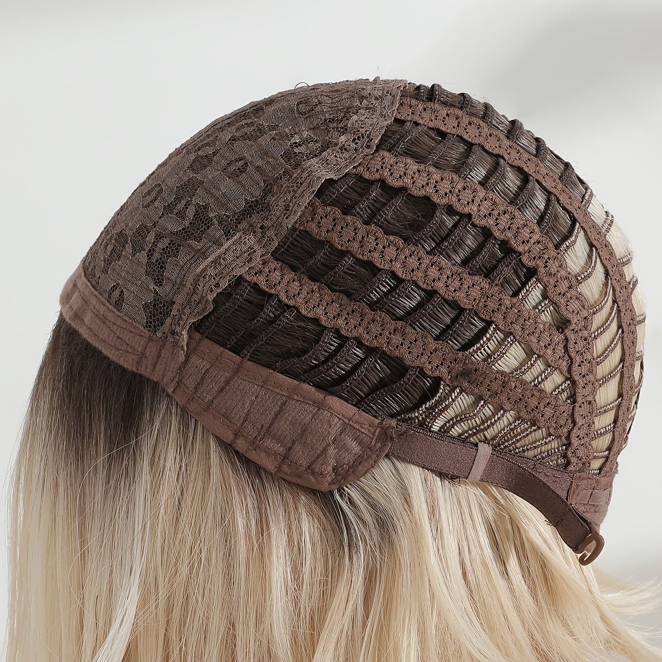 Bob Wigs with Bangs, Straight Hair Shot Wigs, Heat Resistant Fiber Synthetic Wigs for Women Daily Use, 30.48 cm, Unisex-adult, Rose Net Cap, 100% Density, High Temperature Fiber