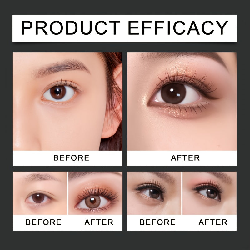Beginner's Eye Makeup Assistant Kit with 2 Specialized Eyeshadow Brushes, Eyeshadow Tools, Quick Makeup Templates, And Eyeshadow Molds, Designed for Female Novices to Achieve Professional Results with Minimal Effort, Allowing