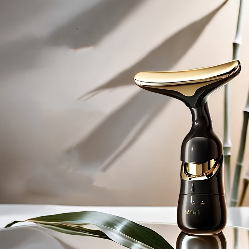 Four-Dimensional One-Three-Body Vibrating All-Round Massager Deep Introduction Device Neck Eye Facial Skin Care Beauty Device. Women Beauty Salon Spa Accessories Skin Care Supplies