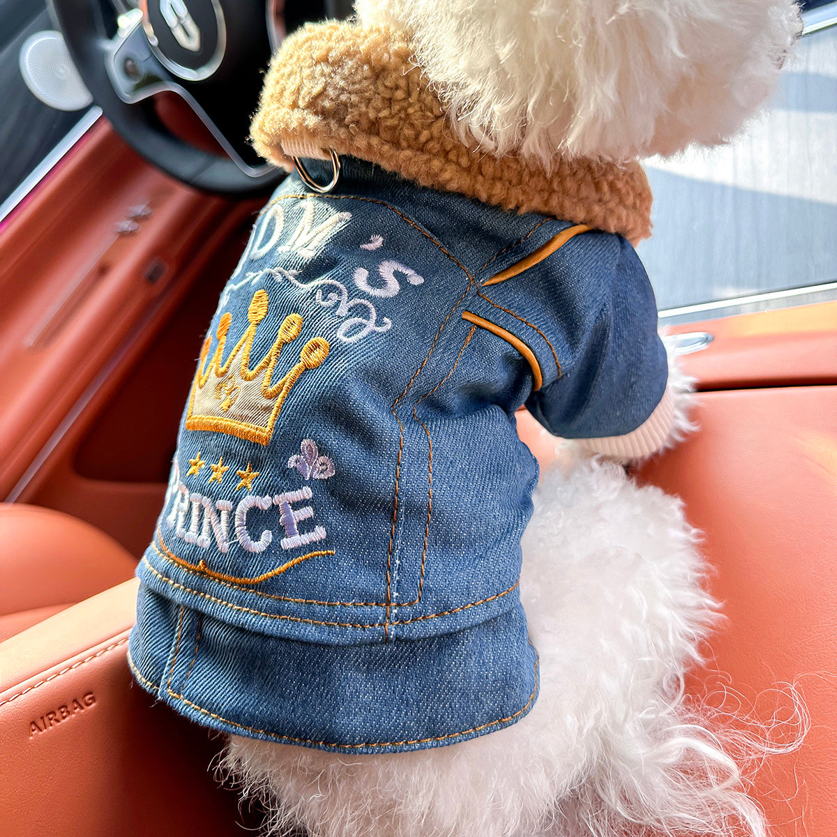 XS-XL Size Pet Clothing for Small Medium Dogs: Casual, Fashionable, Comfortable, Warm, -Lined, Thickened Jacket for Autumn and Winter Pets Apparel Clothing Supplies