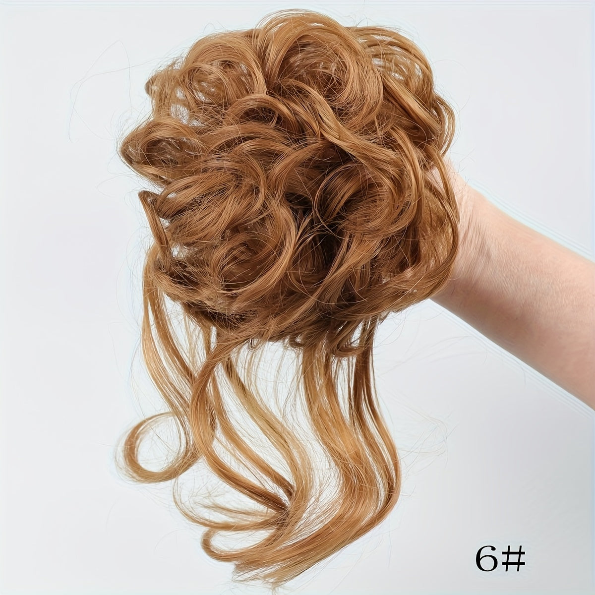 8-Inch Long Natural-Looking Synthetic Hair Wig with Elastic Headband - Easy to Apply, Perfect for Daily Wear, Versatile Hairpiece for All Occasions, Hair Wig, Versatile Hairpiece, Easy Application Wig