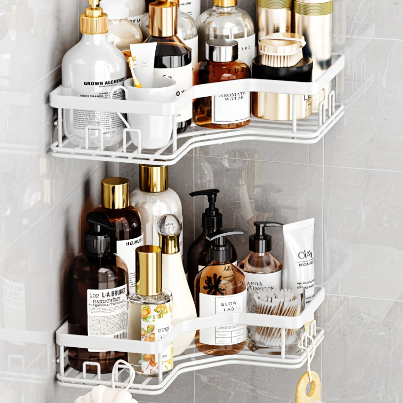 2pcs Bathroom Shelves