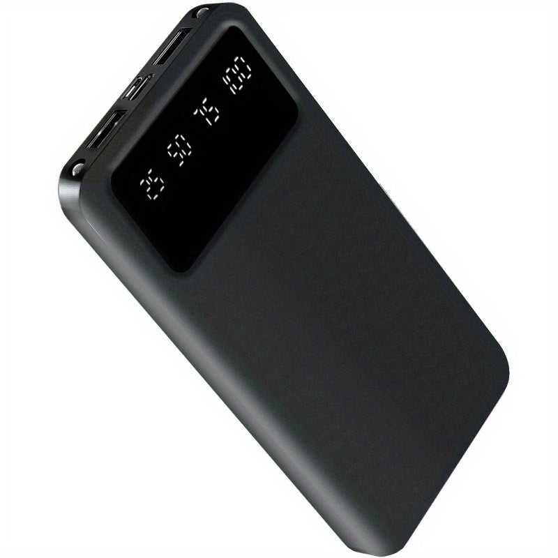 High-Capacity Portable Power Bank with 10000/20000Mah, Ideal for Charging Android Devices And Mobile Phones, Featuring an LED Display, Dual Output Ports, And Available in Various Colors