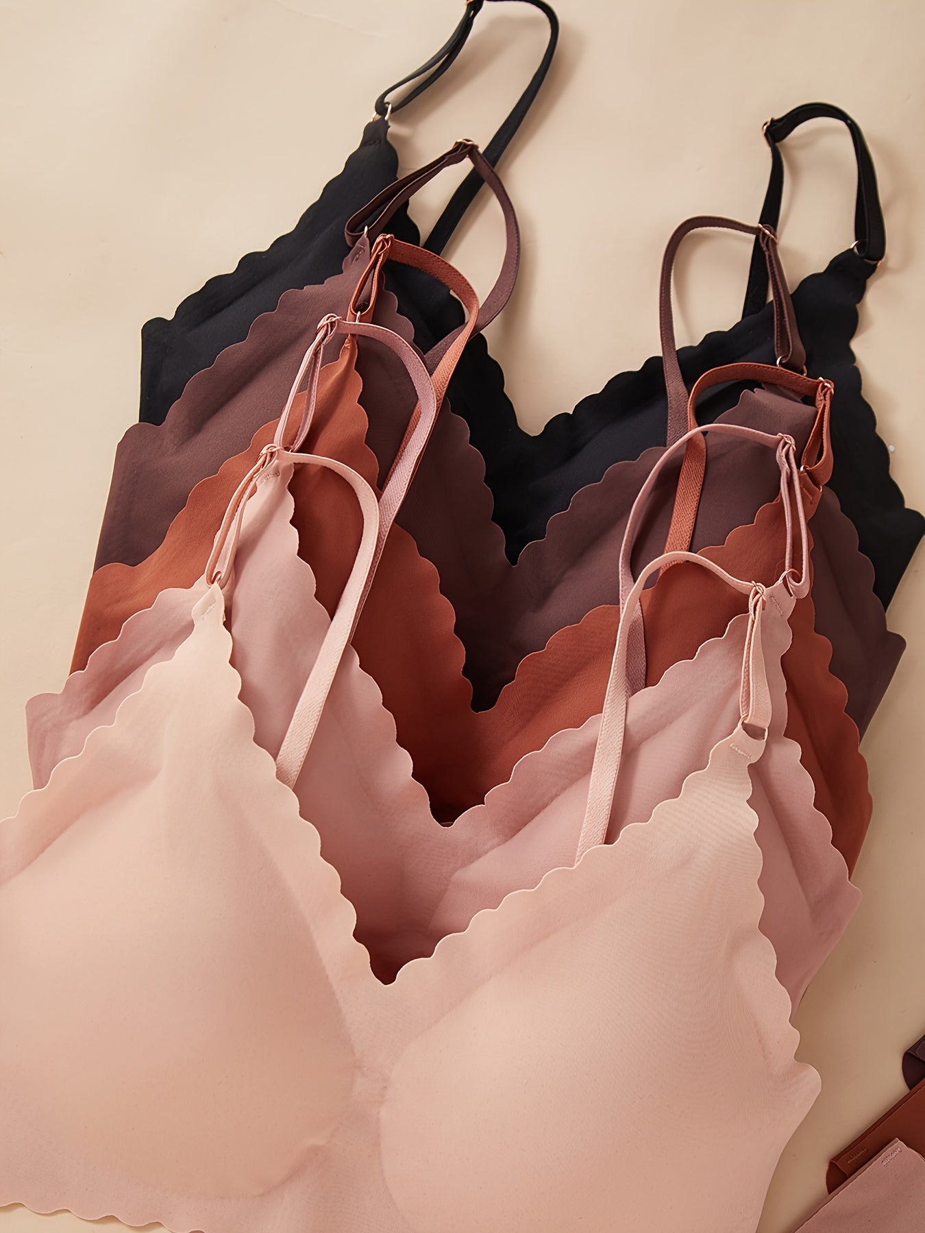 10pcs Women's No-Strap Lingerie Set - Sexy, Comfortable & Highly Supportive with Removable Pads, Adult Fashion | No-Strap Lingerie Set | Comfort Fit, Women's Underwear