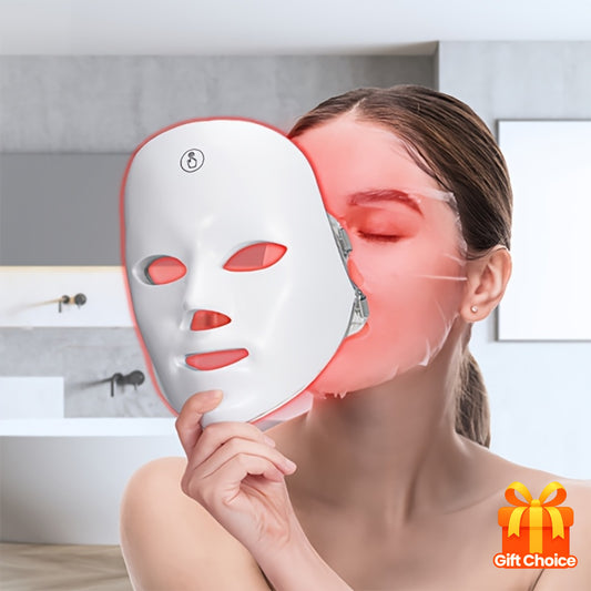 NEW Arrivals 7 Colors Led Facial Device, USB Charging, Beauty Care, Perfect Holiday Gift for Women, Ladies Beauty Salon Spa Accessories