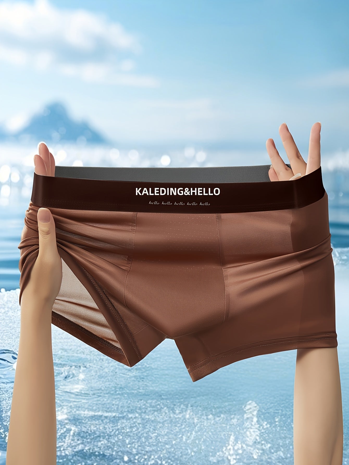 5-pack Men's underwear, UK Size smooth Men's briefs, sports underwear for boys, Men's boxer briefs, soft, comfortable , with a y feel, Men's shorts