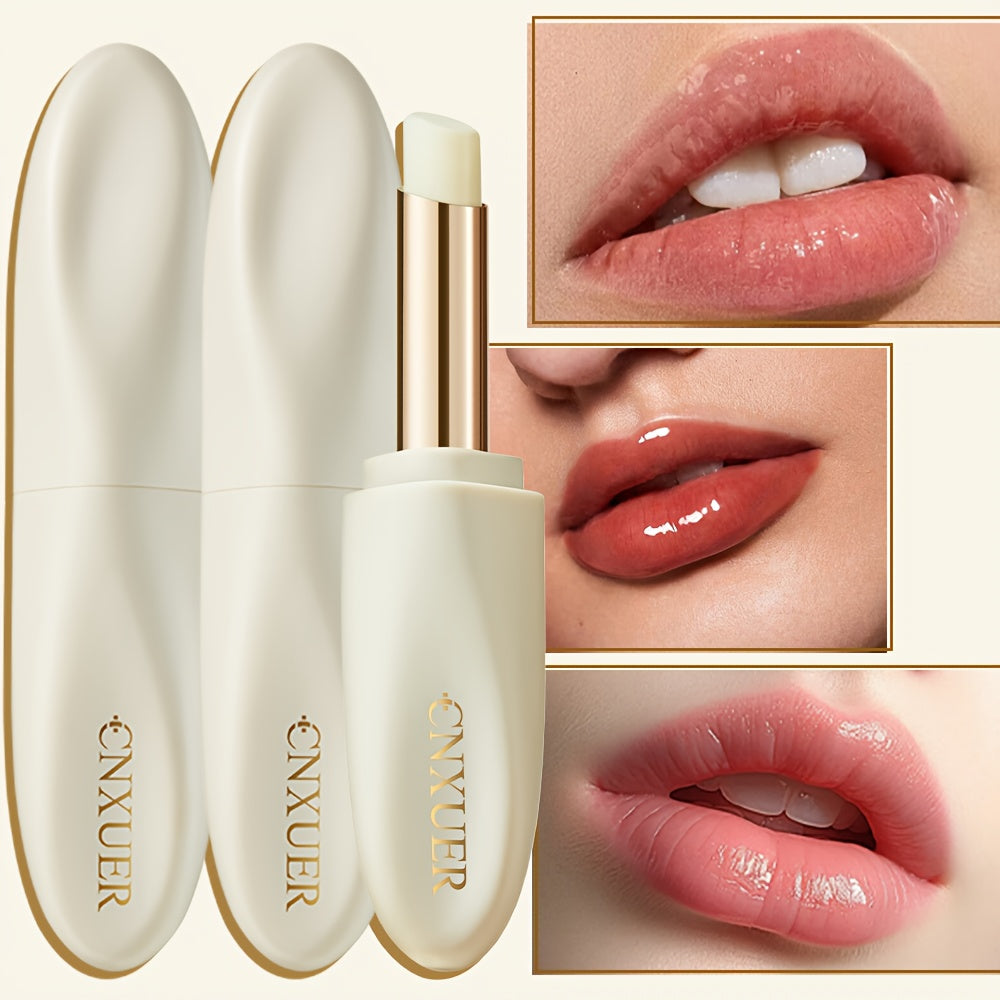 3 PCS/Tubes Set, Astragalus-infused Lip Balm, Deep Lip Care, Prevents Chapped Lips, Long-lasting Protection, Daily Nourishment, Suitable as a Makeup Base, Fine Texture, Ideal for Autumn and Winter Lip Nourishment, Enriched wi
