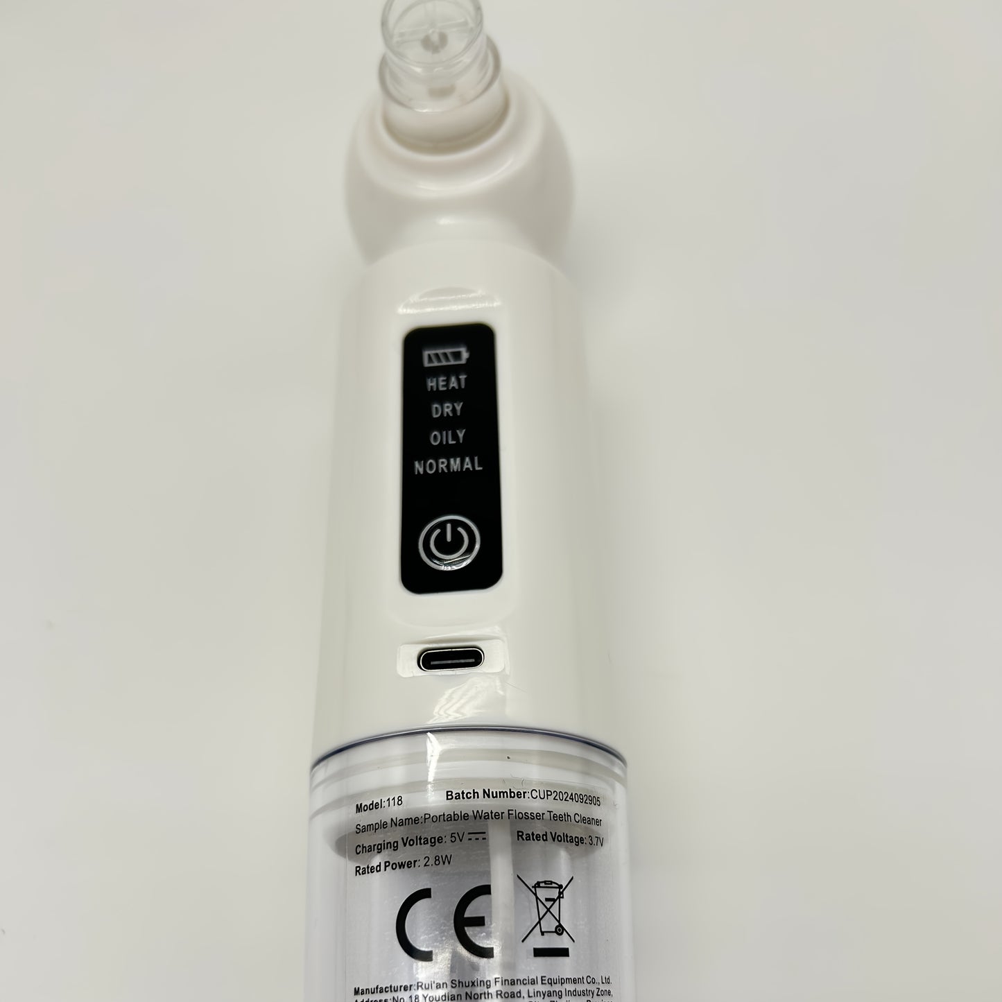 Electric Pore Cleaner, Blackhead Remover, USB Rechargeable Mini Bubble Beauty Device, Comes with Six Suction Heads (Three Hard And Three Soft). Long Press The Power Button for Three Seconds to Activate The Heating Function