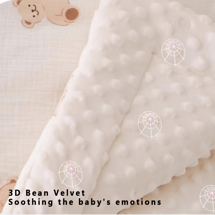 Fleece Material Stroller Pad, Super Comfortable Soft and Breathable for Indoor/Outdoor Use in 9 Scenarios – Baby Dining Carrier Cradle Swing Seat Accessory, 4 Season  Gift, Stroller Pad Cushion, Soft Thick Fleece Mat Stroll