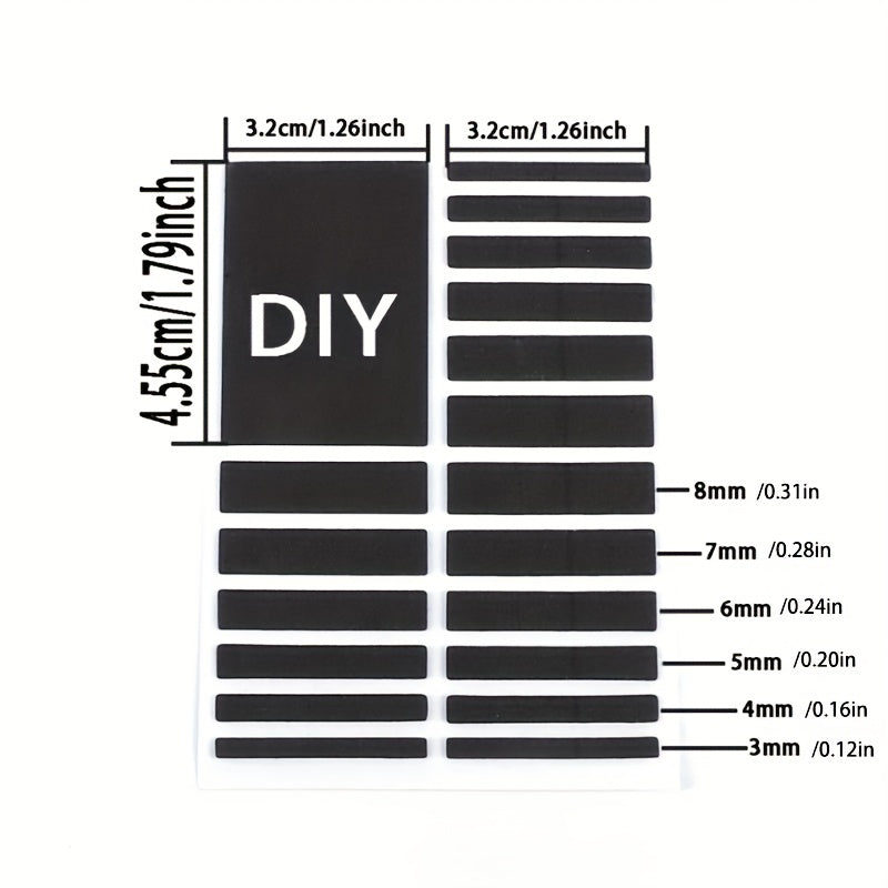 4 PCS Set Ring Size Adjust EVA Invisible Sticker For Loose Rings Transparent White Finger Ring Size Resizer Reducer Jewelry Tools