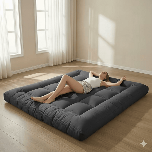 Luxury Hotel Top Quality Grey Mattress Topper 180x200cm Deep High Loft Thick Plush Mattress Pad, Soft Bed Topper, Hollowfiber Filling Secure Fit, Soft & Brushed Microfiber Top Elasticized Corner Straps fits up to 40 CM Single