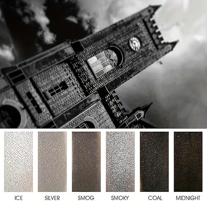 25-Color Black Swan Eyeshadow Palette, Black Smoky Eyeshadow Palette, 25-Color Pure Black And Dark Gray Smoky Gothic Makeup Palette, 925 Soft Matte Micro-Shimmer High- Basic Black And White Gray Eyeshadow, Suitable for Hallow