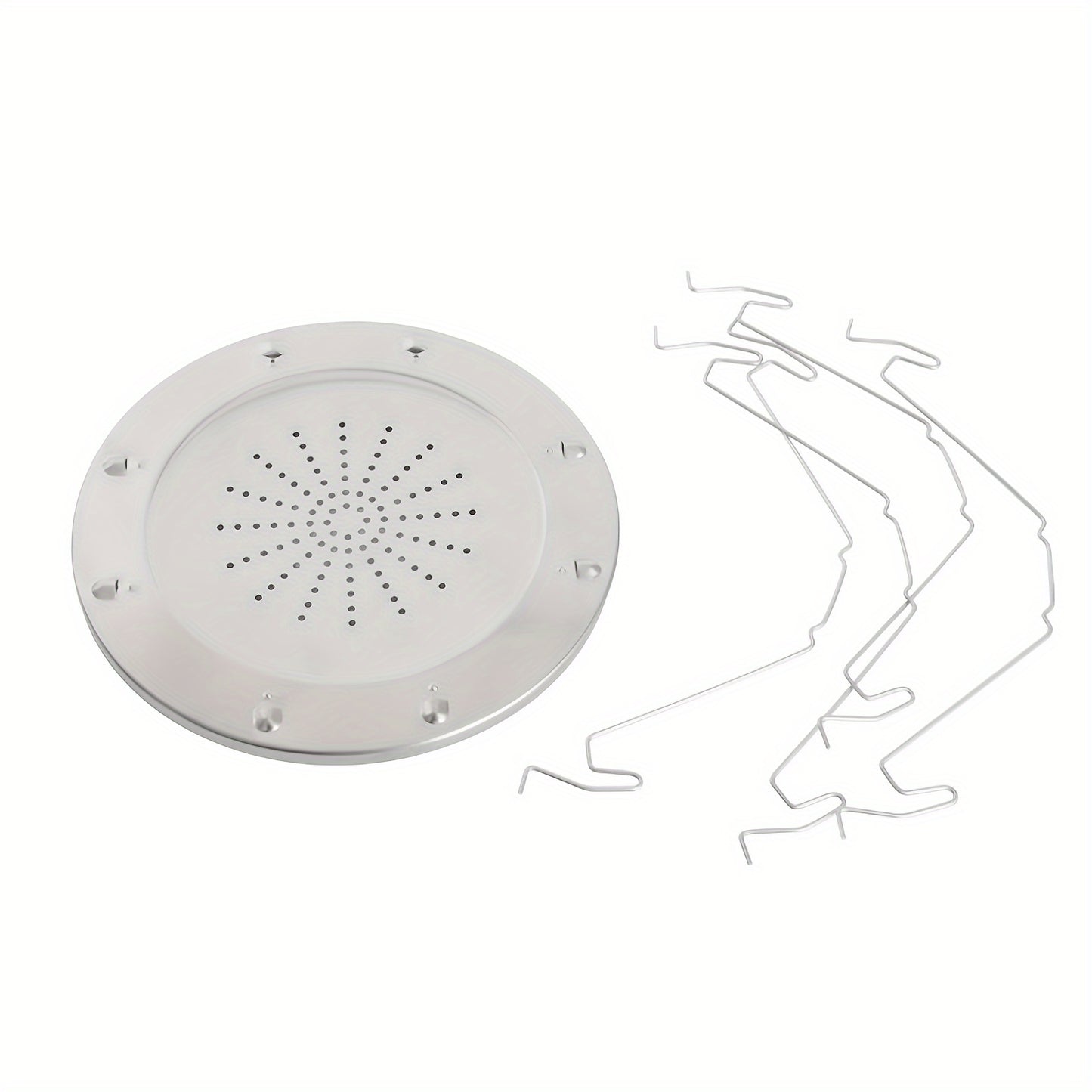 NEW Round Foldable Portable Stainless Steel Toast Bread Grill; Outdoor Camping Stainless Steel Toast Rack