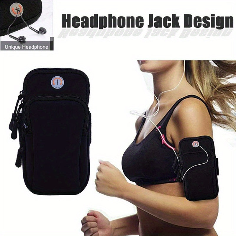 Waterproof Running Arm Bag for Mobile Phones - Securely Store Your Phone While Exercising Outdoor Running Hiking Sport Activities Accessories