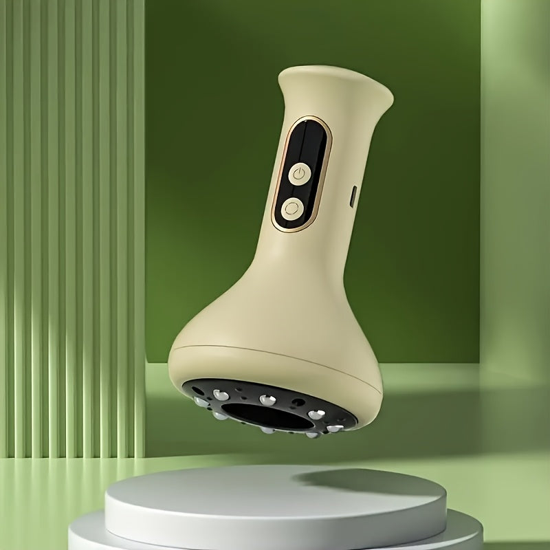 9-Speed Massage And Scraping with Adjustable Settings, Featuring USB Charging And a 1200Mah Lithium Battery, Equipped with 8 Steel Balls for Full Body, Including Legs, Arms, And Back, Ideal for Home Use