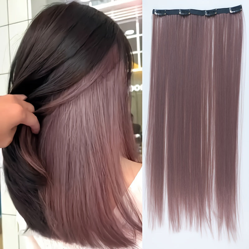 15 Colors 55.88cm Women's 22-Inch Long Curly Wave Synthetic Hair Wig - Brown/Red Blonde Purple/Pink/Pinkish-Red/Purple/Pink/Pinkish-Women Hair Extensions