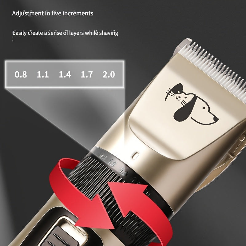 Teddy Pet Professional Grooming Clipper, High-Power Electric Clipper for Large Breeds, Professional Pet Shop Use, for Cats Dogs Pets Hair Care Accessories Tool Sets
