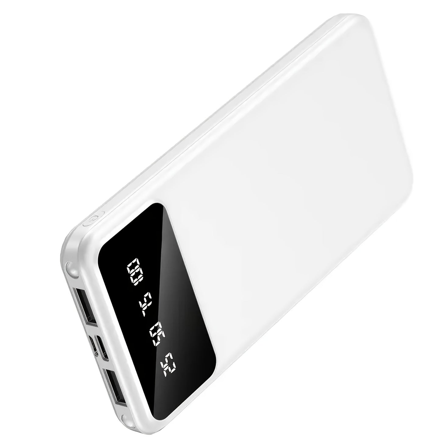 High-Capacity Portable Power Bank with 10000/20000Mah, Ideal for Charging Android Devices And Mobile Phones, Featuring an LED Display, Dual Output Ports, And Available in Various Colors