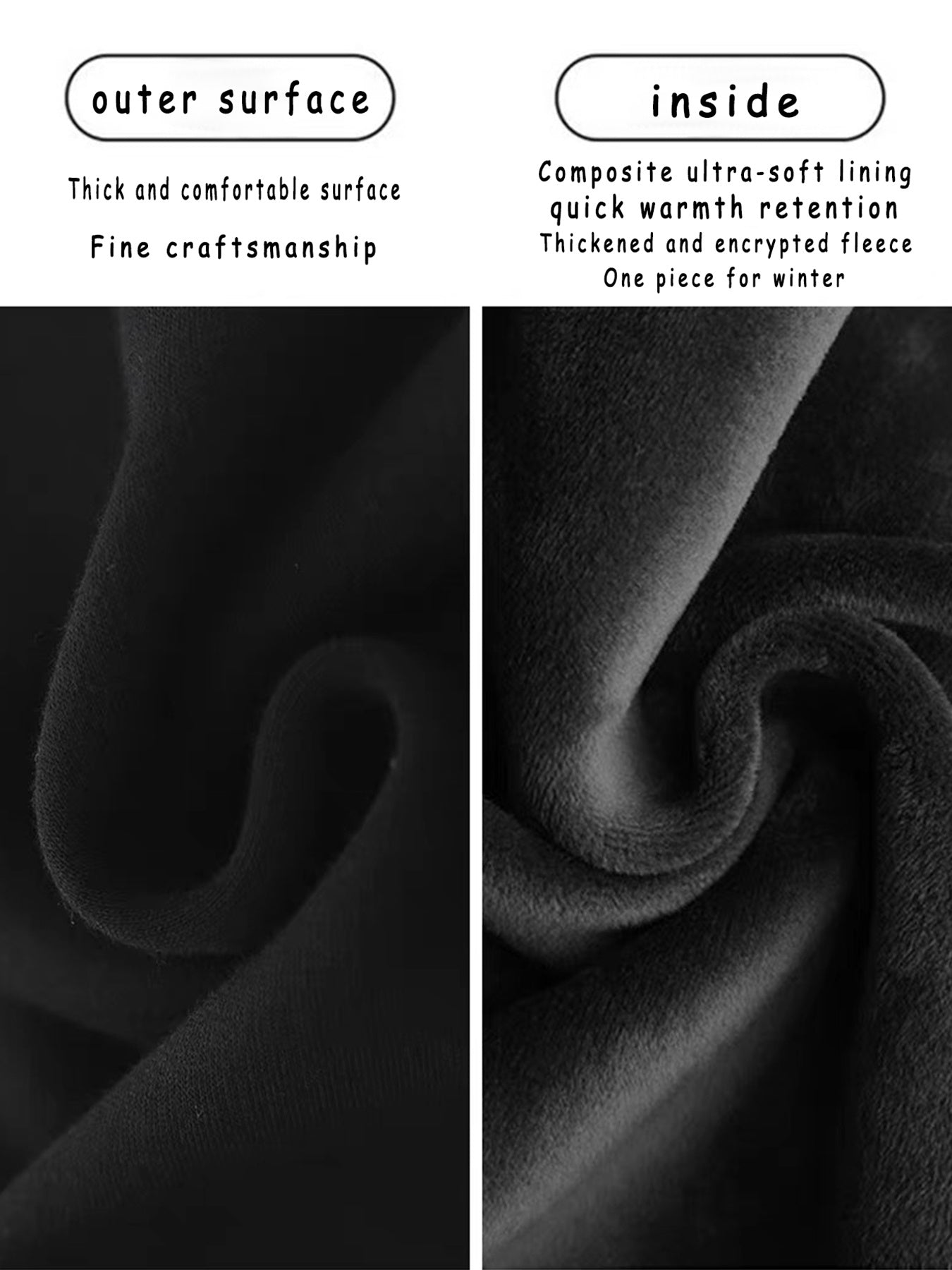 Autumn And Winter Y2K Gothic Style Printed Trendy New Zip Design Thick Plush Black Hooded Zip Jacket, Black Cardigan for a Casual And Relaxed Commuting Look