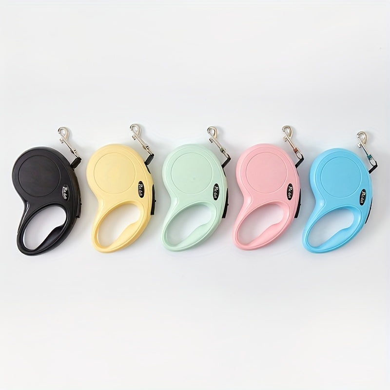7 Colors Retractable Dog Leash | 10-foot ABS Leash for Outdoor Walking, Uncharged Power Mode