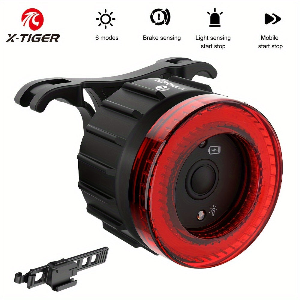 NEW Arrivals LED Charging Cycling Taillight Set with Smart Auto Brake Sensing for Bicycles