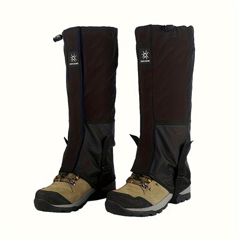 Outdoor Leg Protectors Suitable for Everyone - Advanced for Hiking, Hunting, Camping, Skiing, Desert Walking, And Mountaineering with Breathable Gaiters for Men And Women - Adjustable Fit for Ultimate Comfort - 1 Pair