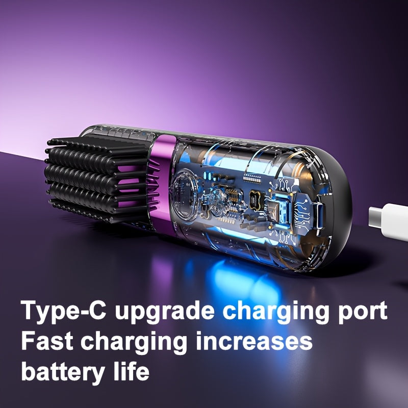 NEW Portable And Wireless Straightener, Quick, Constant Temperature Anti-Scald Design, Smart LED Digital Display, USB Charging, Exquisite And Lightweight, Suitable for Home Travel, an Ideal Gift for Women, Professional Stylin