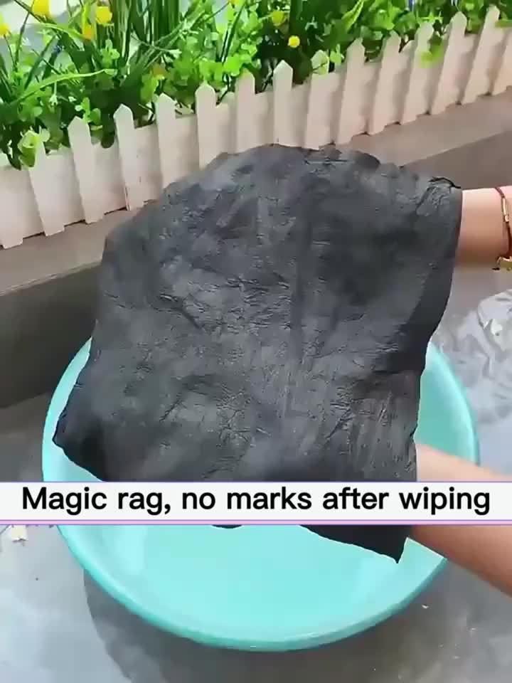 5 PCS Set of Magic Cleaning Cloth to Wipe the Glass without Leaving Marks, No Watermark to Wipe the Glass to Wipe the Mirror Artifact Bathroom Glass Door Windows Cleaning Accessories