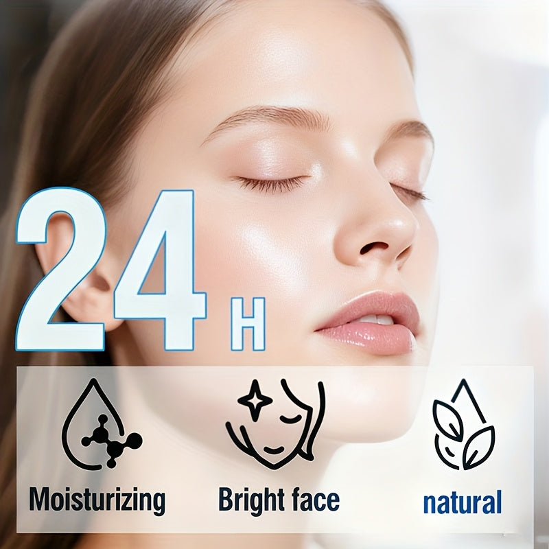 70g 1-minute Facial Lift Cream, Containing Vitamin C, Hyaluronic Acid, Collagen, Nicotinamide-Lift and Smooth Formula, Suitable for All Skin, Smooth Jar Design, Small and Portable.