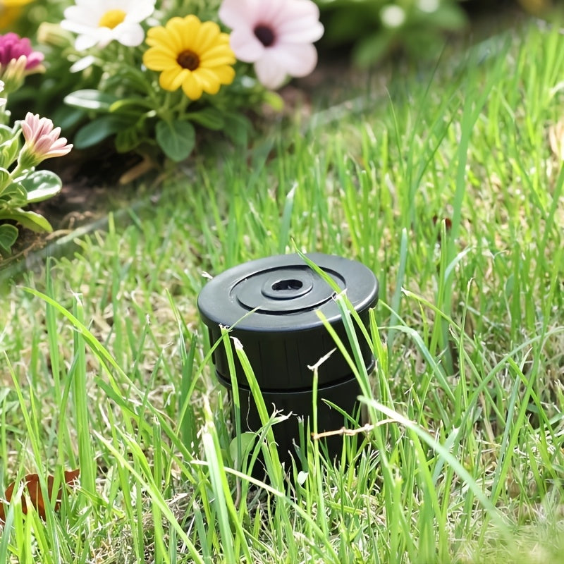 Simulated Sprinkler Key Hider | Waterproof and Rustproof Underground Secret Room, Suitable for Gardens, Lawns, and Courtyards | Durable Outdoor Security Device, Dummy Spare Key Storage, PETG Material
