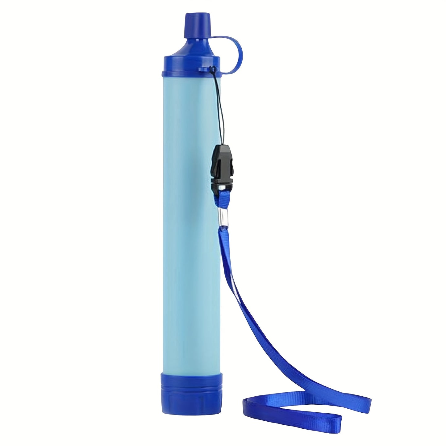 7 in 1 Set Emergency Survival Portable Water Filtration Cleanser Straws for Emergency Situations, a Set Designed for Outdoor Activities Mountain Trip Kayak Camping, Hiking, Traveling, And Biking Health Care Supplies