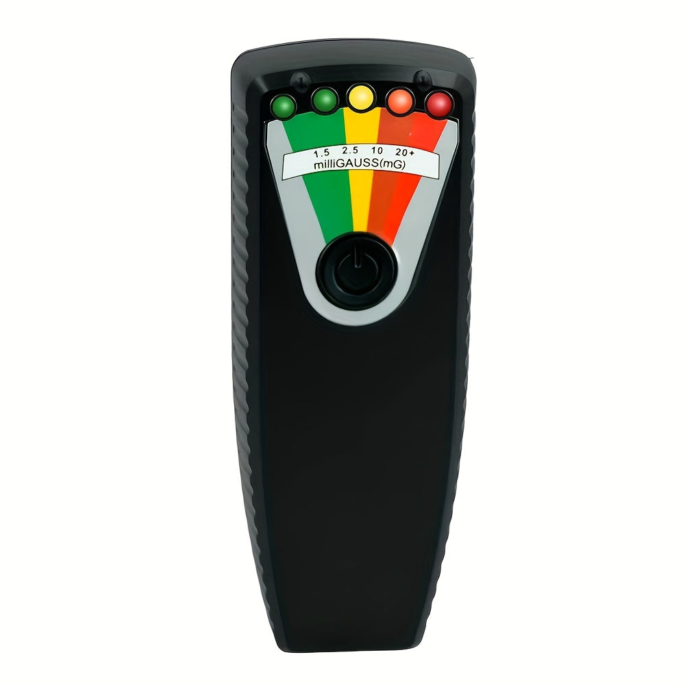 Paranormal EMF Ghosts Hunting Spirits Seeking Electromagnetic Meter Featuring a Digital Electromagnetic Field Detector Tester with 5 LED Indicators  Underground Gold Metals Detection