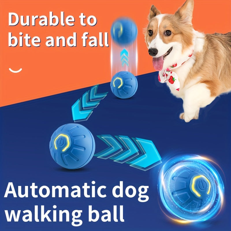 Interactive Electric Jumping Ball Dog Toy - Durable, and Safe for Small to Medium Breed Dogs - Keep Your Pet Entertained and Prevent Destructive Chewing