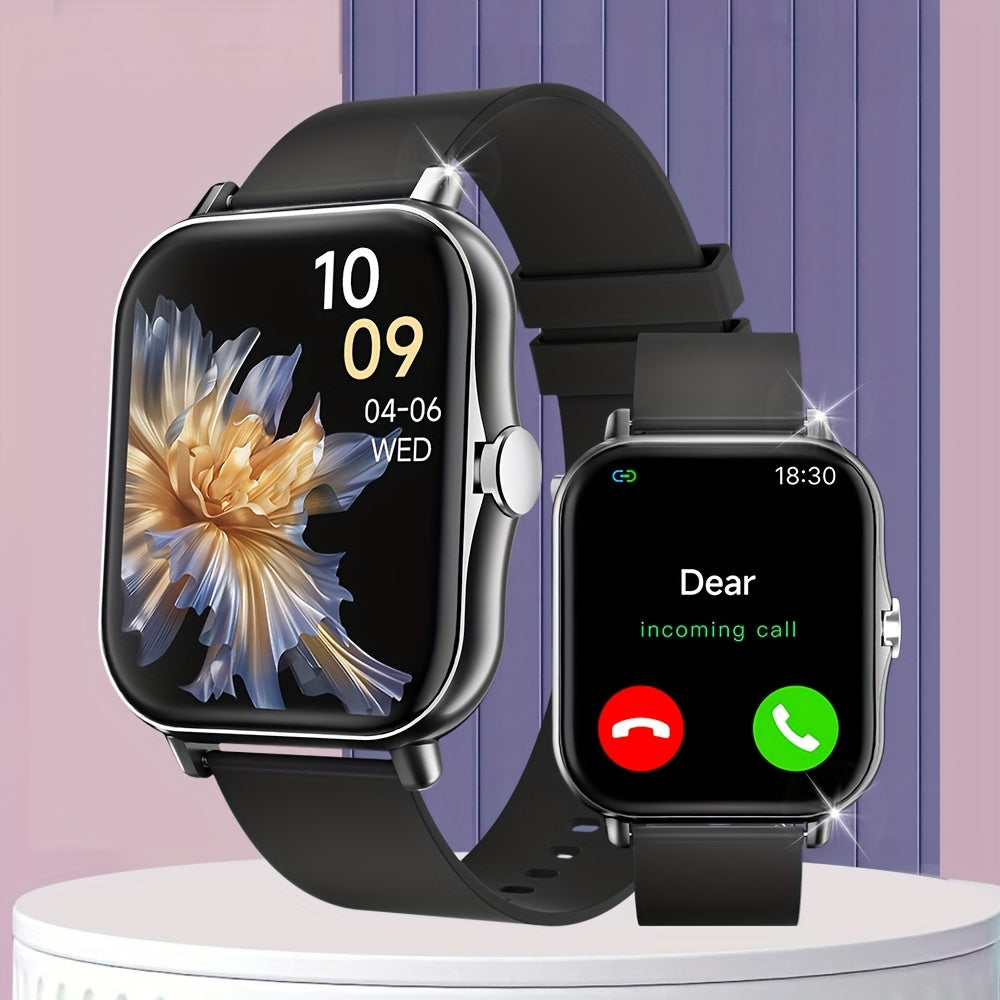 The 1.83-Inch Smart Watch Is Suitable for Both Men And Women - Wireless Calling Watch That Features App Notifications, a Calculator, an Alarm Clock, And Over 100 Sports Modes. with Its Stylish Design