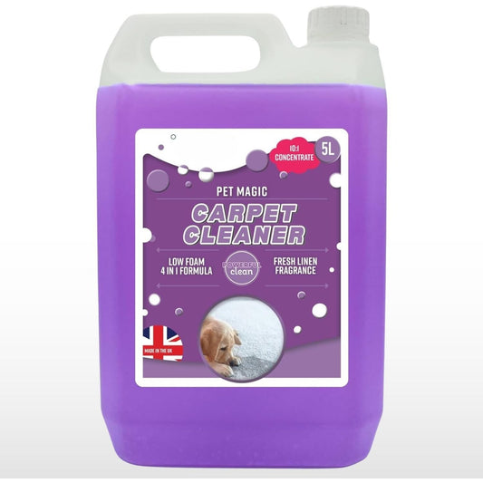 Cleaning Tools Pet Magic Carpet Cleaner Shampoo Solution Deep Cleaning Stain Remover With Odor  Neutraliser To Remove Dog & Cat Urine Solution For Carpet Shampoo Machines (5L Carpet Cleaner)