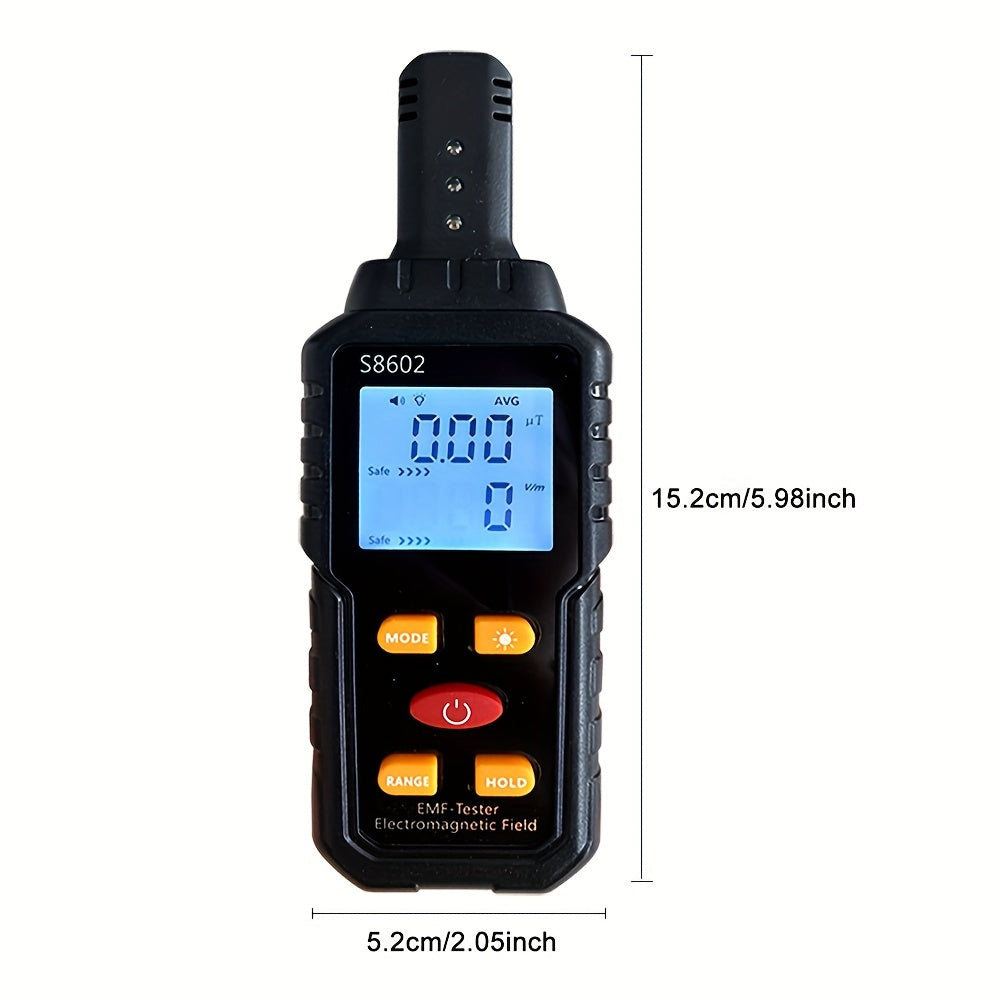3 in 1 Paranormal  EMF Electromagnetic Radiation Detector: Ghost Hunting Spirits Searching Top Quality Device Electric Field, Magnetic Field, and Radiation Tester (Battery Not Included) Paranormal Supplies