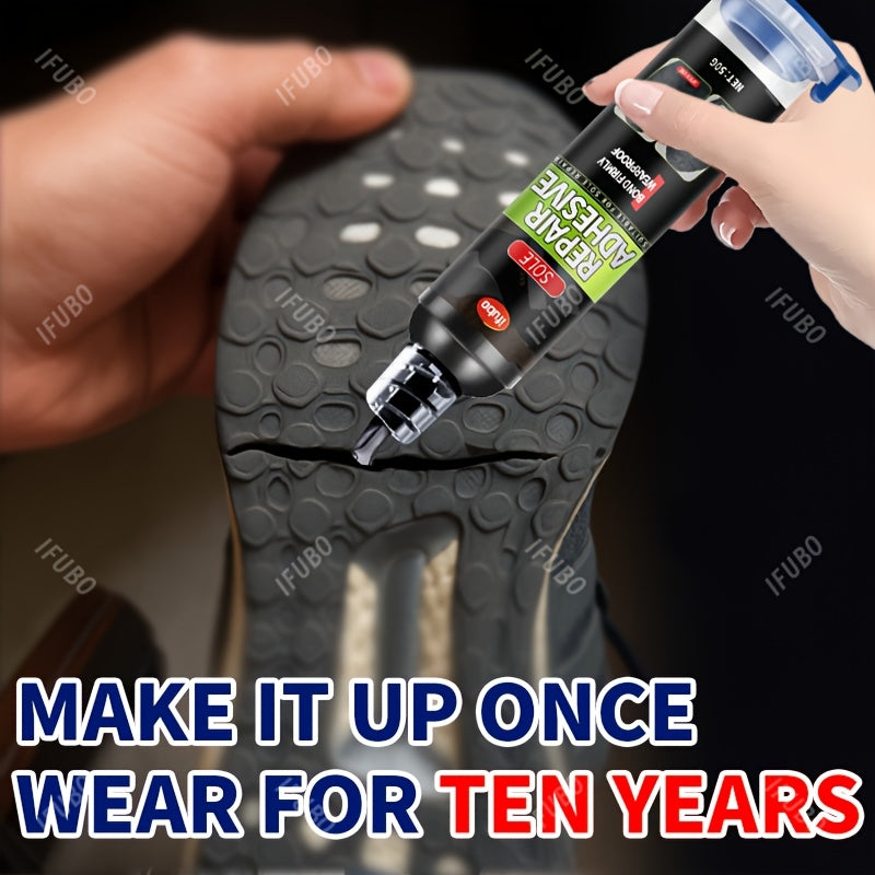 NEW Arrivals Heavy-Duty Shoe Repair Glue - No-Mess Application, Instant Strong Adhesion for Athletic, Sneakers, Boots - Long-Lasting Fix for cracks, holes, worn-out soles - Quick Step Temporary Solution for Runners, Gym, Trav