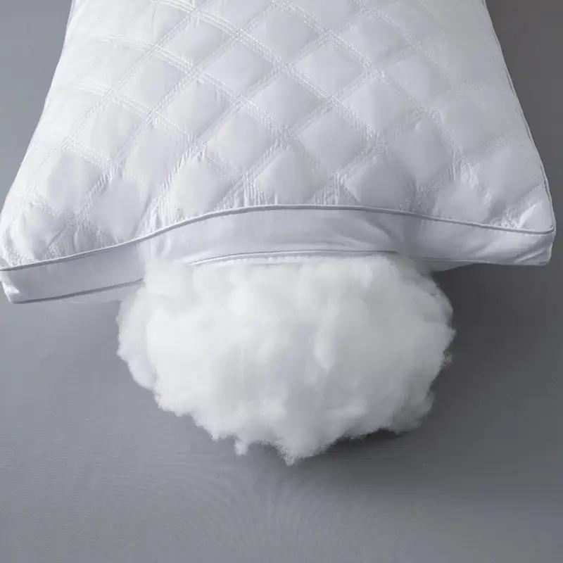 4pcs 3D Luxury Hotel Pillow Set, Neck Support Sleeping Pillows for Comfort & Relaxation, Premium Cover with Zipper Closure, 45*68cm